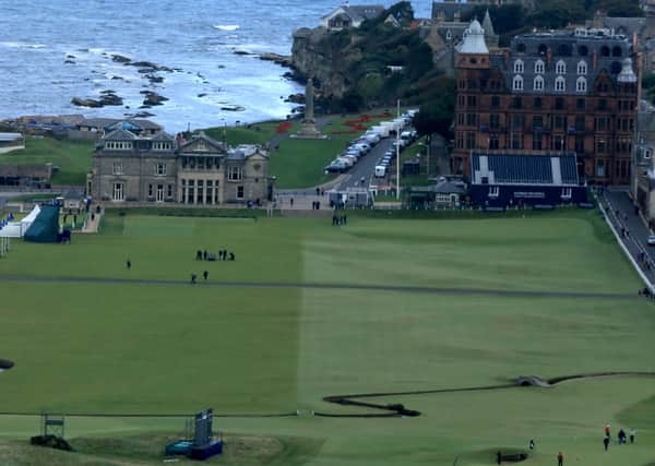 The St Andrews Links Trust, which manages the Old Course, has asked golfers to stay at home. Pic David Cannon/Getty