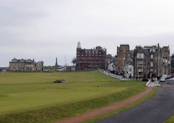 The Old Course remains open for play.  Pic Ian Rutherford