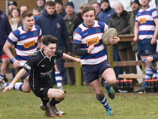 Howe of Fife have had their league season ended by rugby's governing body. Pic by Chris Reekie.