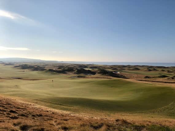 Dumbarnie Links will hopefully open at the end of the month. Pic courtesy of Dumbarnie Links.