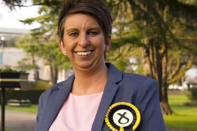 SNP councillor for Kirkcaldy Central Zoe Hisbent.