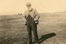 Old Tom Morris. Pic courtesy of Colin Sutherland.