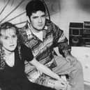 Leah Livingstone and Mark Anderson who complained that Mark's flat was haunted in January 1994.