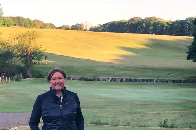 Karin Sharp at Kirkcaldy Golf Club