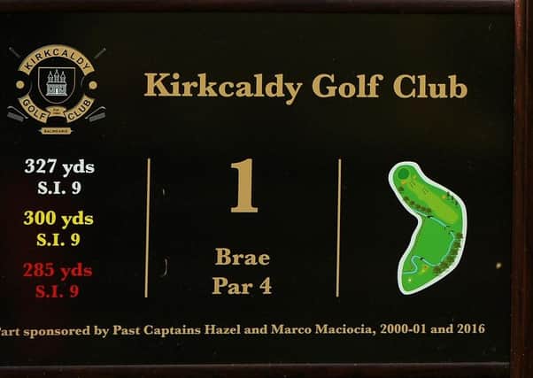 Kirkcaldy Golf Club reopened last week.