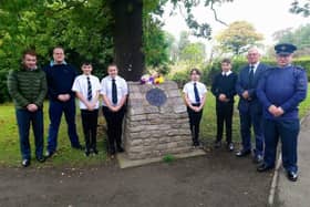 Members of 1192 (Kirkcaldy) Squadron air cadets held a memorial service  for the two men killed in the 1957 accident last year.
