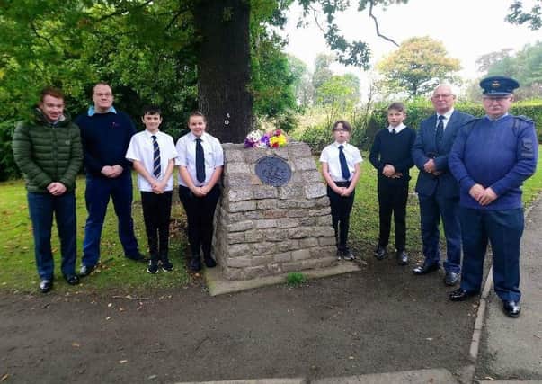 Members of 1192 (Kirkcaldy) Squadron air cadets held a memorial service  for the two men killed in the 1957 accident last year.
