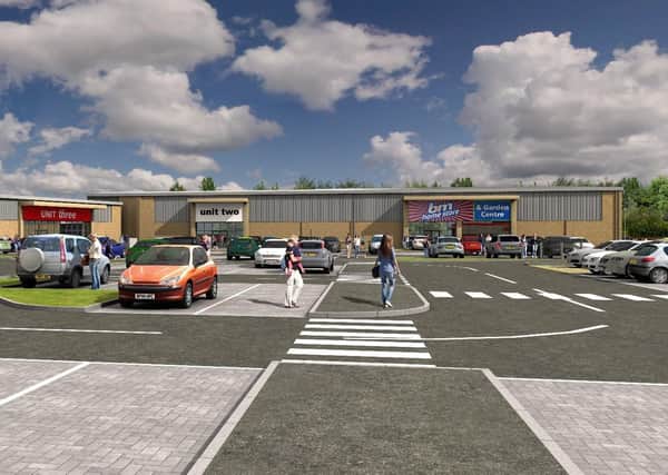 How the retail park could look.