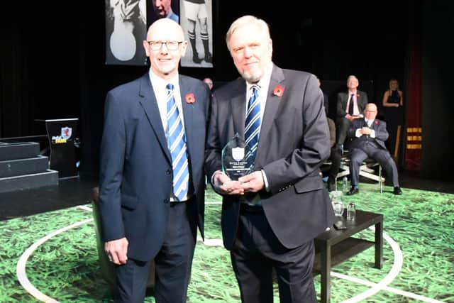 Hall of Fame co-founders Alistair Cameron and Allan Crow (Pic: Alec Davies)