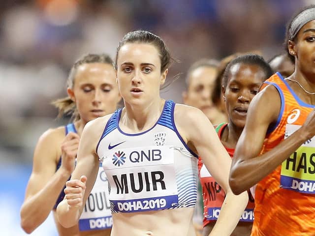 Milnathort’s Laura Muir has wasted no time in making her mark after returning from lockdown. (Photo by Richard Heathcote/Getty Images)