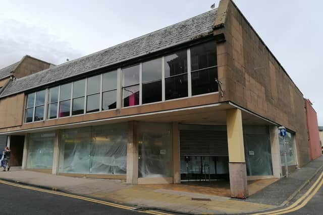 Pink Saltire have moved into the former furniture and home furnishings shop on the corner of Whytescauseway and Hill Street in Kirkcaldy town centre.