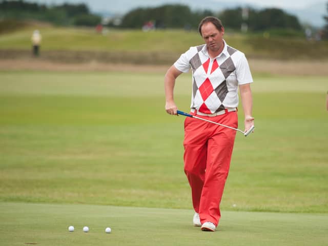 Jamie Mcleary won the second event on the new golf tour. Pic by John Devlin.