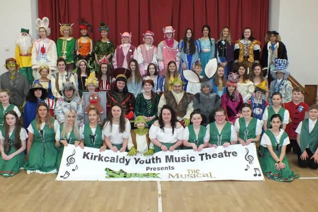 Members of KYMT were lucky to stage their production of Shrek at the Adam Smith Theatre in February before the coronavirus outbreak.