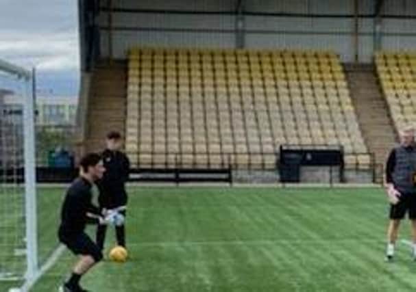 The Methil men played short sided games to shake off the rust.