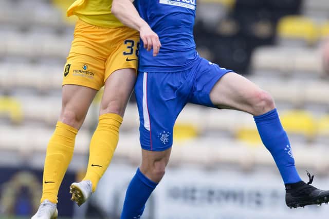 The 20-year-old has signed a season-long loan deal for East Fife. (Photo by Willie Vass/Pool via Getty Images)