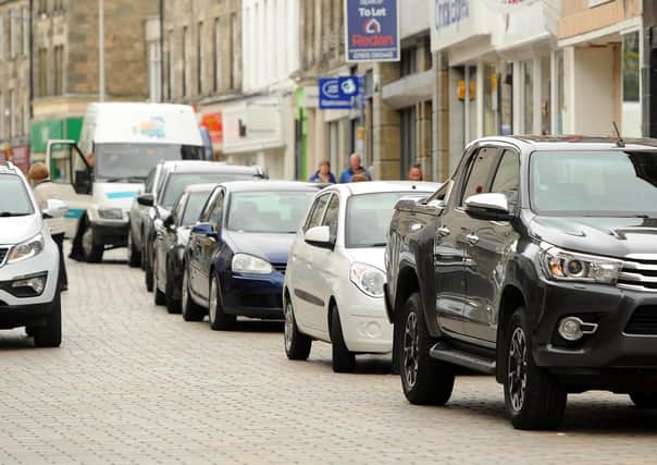 Parking restrictions have been relaxed on Kirkcaldy High Street.