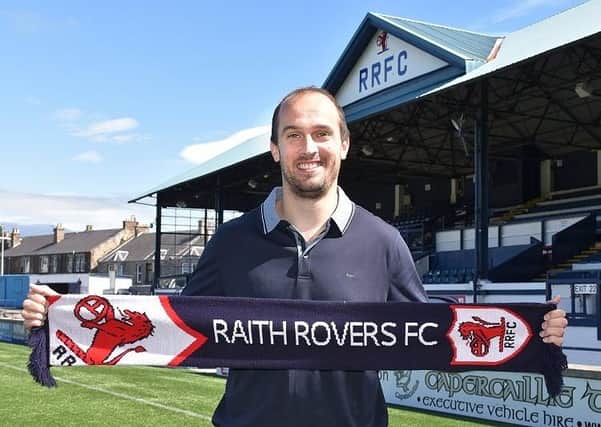 New Raith Rovers signing Jamie MacDonald