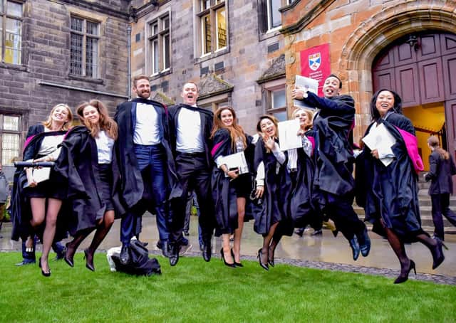 The graduation takes place later this month. Pic: University of St Andrews.
