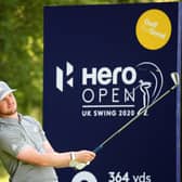 Connor Syme in action at last week's Hero Open near Birmingham (picture by Ross Kinnaird/Getty Images)