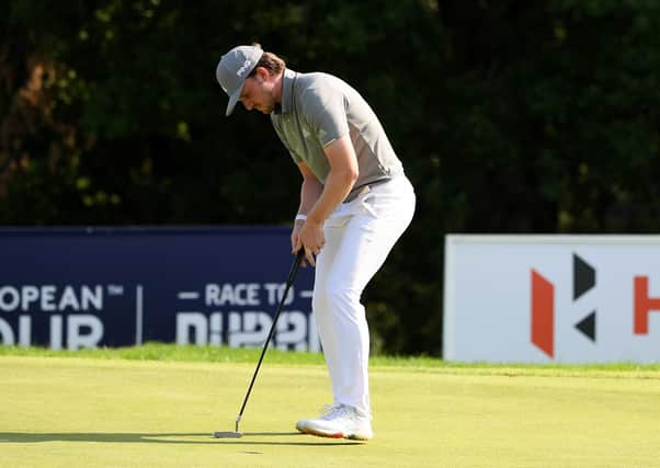 Connor Syme is battling it out at the Celtic Classic. (Stock image by Ross Kinnaird/Getty Images)