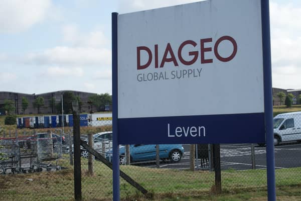 Two members of staff at Diageo in Leven have tested positive for Covid-19.