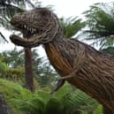 Enjoy a real life encounter...with Rexy, the willow dinosaur, at Logan Botanic Garden in Dumfries and Galloway.