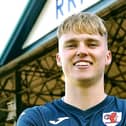 New Raith Rovers signing Ethan Ross. (All pics by Tony Fimister)