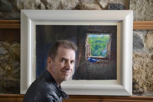Angus McEwan won a prestigious art award.
