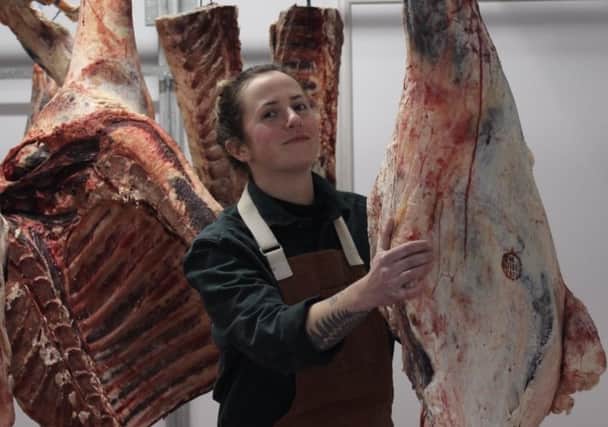 Sophie Cumber, the butcher of Bowhouse.