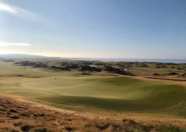 The new 18-hole Dumbarnie Links. Pic by Dumbarnie Links.