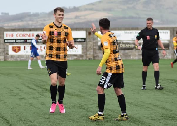 Jack Hamilton opened the scoring in style against Montrose