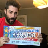 People's Postcode Lottery ambassador Matt Johnson