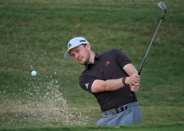 Connor Syme is aiming to improve on last weekend's missed cut as the European Tour stays in Cyprus. (Photo by Andrew Redington/Getty Images)