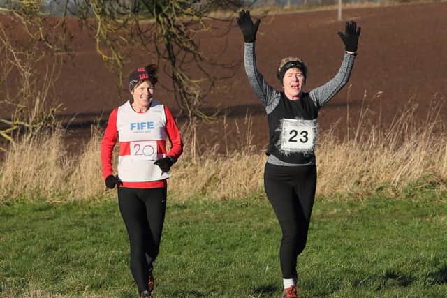 Runners were in great spirits at the event. Pic by Pete Bracegirdle