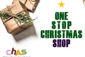 Open for business...You can get all your Christmas gifts, while helping CHAS and local businesses too.