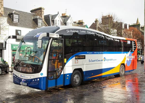 The Stagecoach 23 service used to link St Andrews and Stirling.