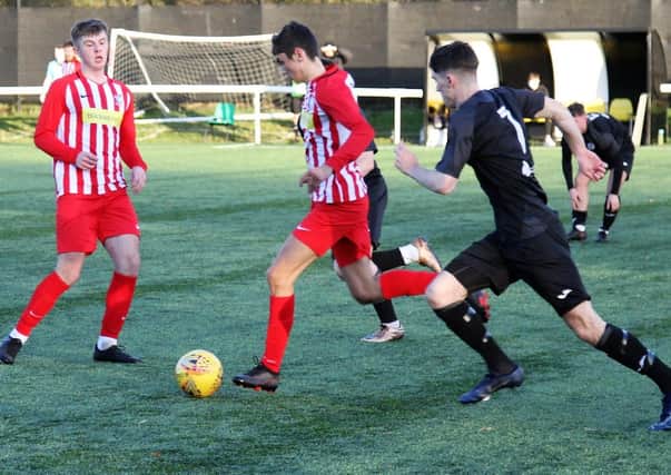 Newburgh lost out in the cup. Pic by Graham Strachan.