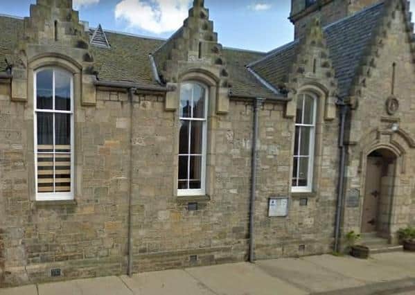 Earlsferry Town Hall was listed for Community Asset Transfer.