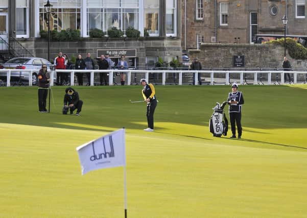 St Andrews Old Course. Pic  by John Stewart.