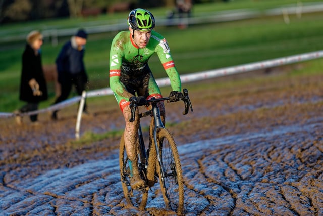 Action from the 2022 HSBC UK | National Cyclo-cross Championships at the South of England Showground