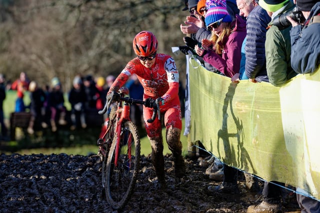 Anna Kay, of Star Casino CX Team, finished third in the elite women's race