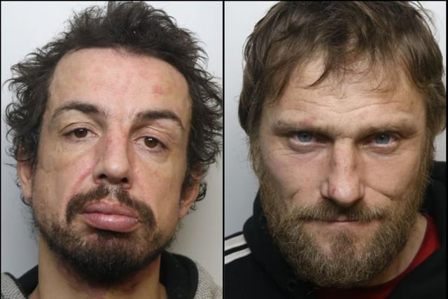 JERMAINE LEWIS and STACEY BARLOW (right) snatched a phone, cash and bank cards after breaking into a house in Kingsthorpe while the occupant was in bed. The pair — who later used the cards to make numerous contactless transactions at supermarkets and service stations — were sentenced to two years, four months for the burglary plus six months for fraud.