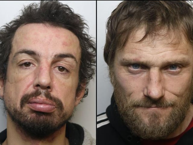 JERMAINE LEWIS and STACEY BARLOW (right) snatched a phone, cash and bank cards after breaking into a house in Kingsthorpe while the occupant was in bed. The pair — who later used the cards to make numerous contactless transactions at supermarkets and service stations — were sentenced to two years, four months for the burglary plus six months for fraud.