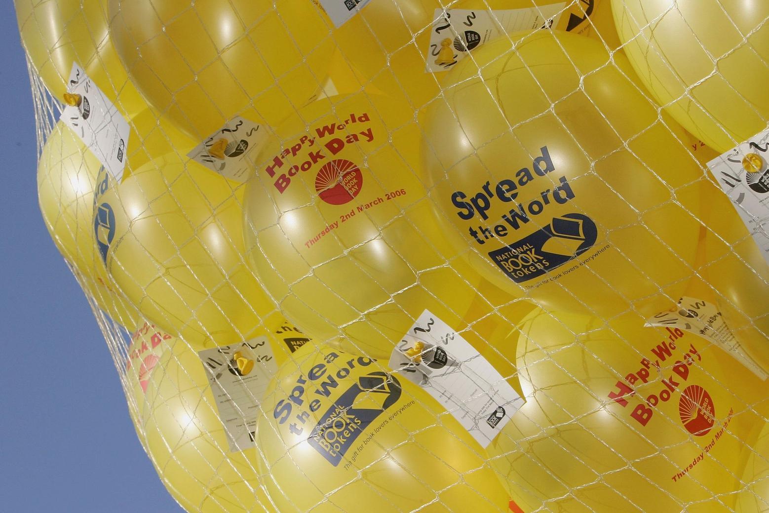 World Book Day balloons
