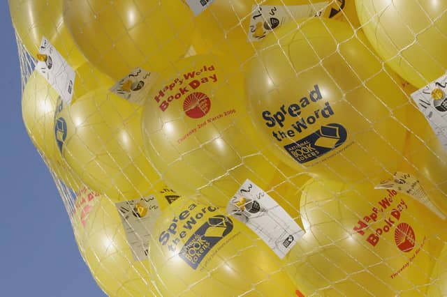 World Book Day balloons