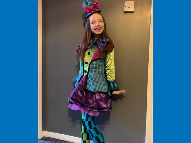 Leia as the Mad Hatter