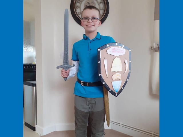 Caelan Longmuir as Tom from Beast Quest