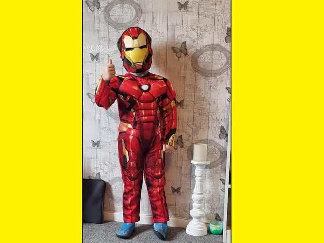 Donny as Iron Man