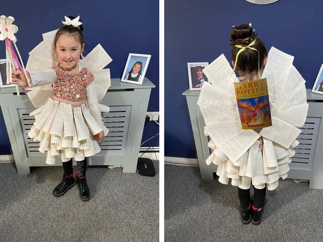 Elise as the Book Fairy