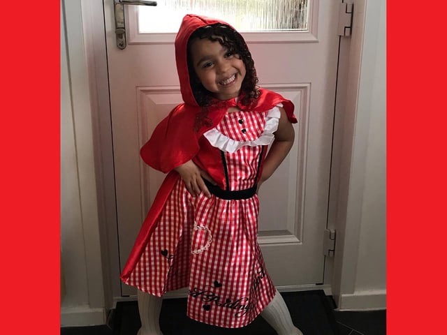 Isla Drake as Red Riding Hood